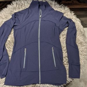 Lululemon zip up navy SZ 8